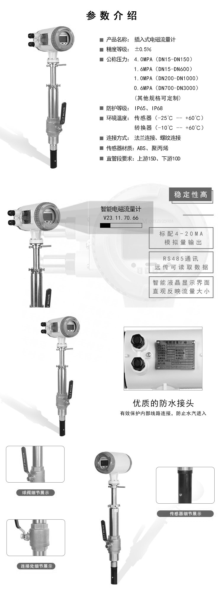 插入式电磁流量计(图2)