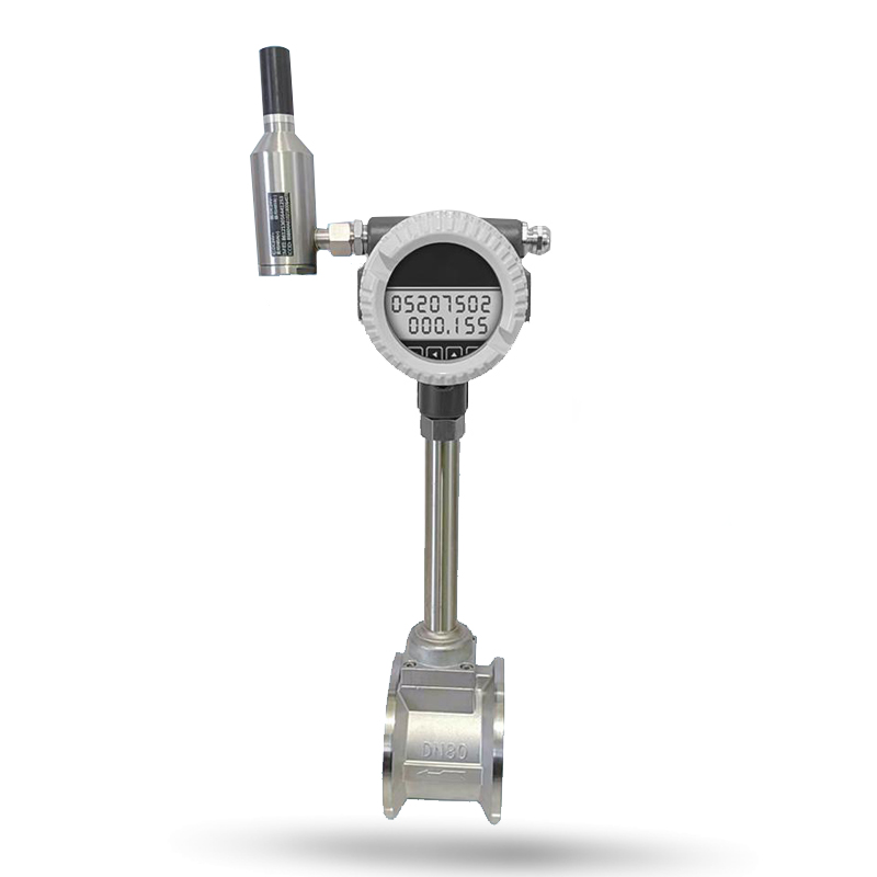 法兰对夹式无线远传涡街流量计