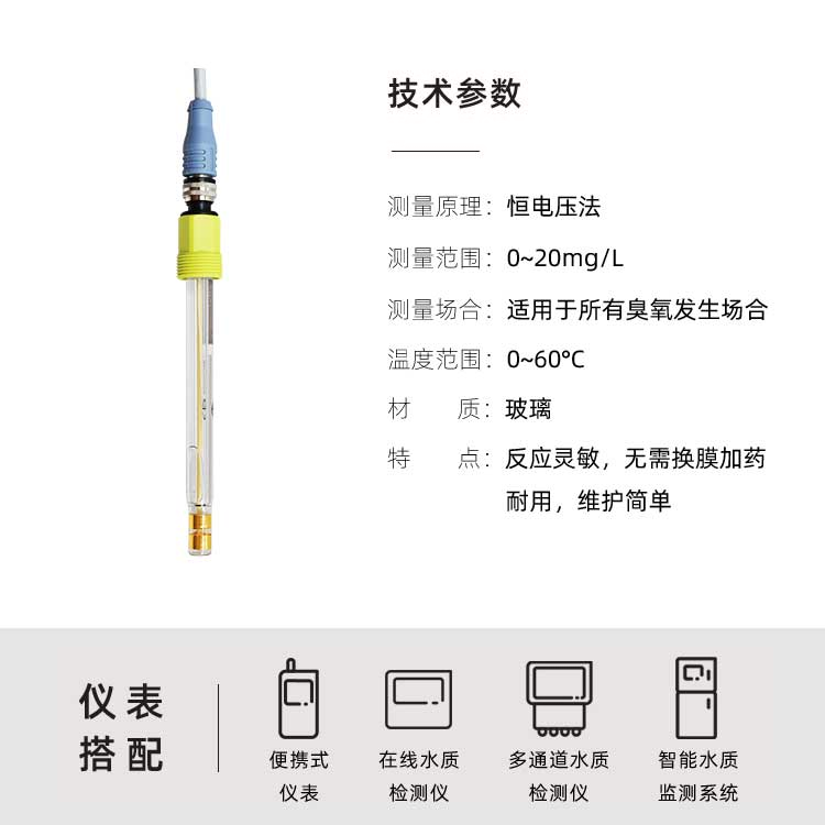 黄金臭氧电极 NB-328 (图2)