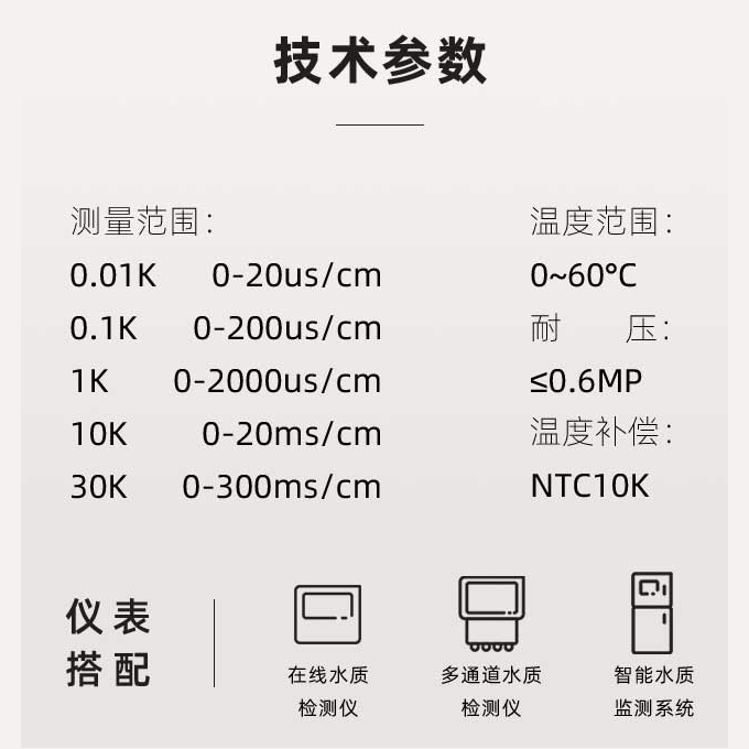 电导/TDS电极 NCD-100 (图2)